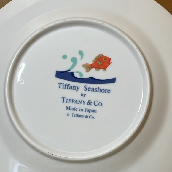 Vintage Tiffany & Co “Tiffany Seashore” Plate Retired - Picture 4 of 4